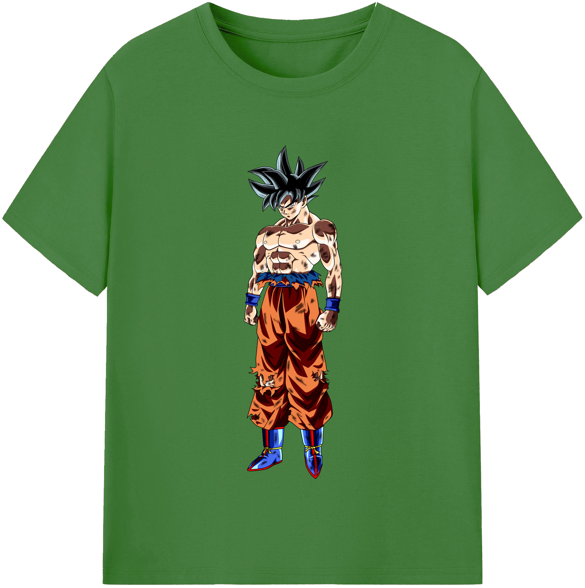 （画像用） ドラゴンボール 孫悟空（そん ごくう）Son Goku カカロット DRAGON BALL Kakarotto レディースカジュアルプリントTシャツ（綿100％）